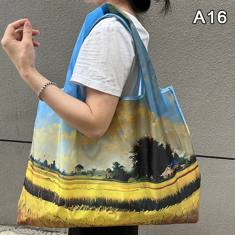 Floral Foldable Tote