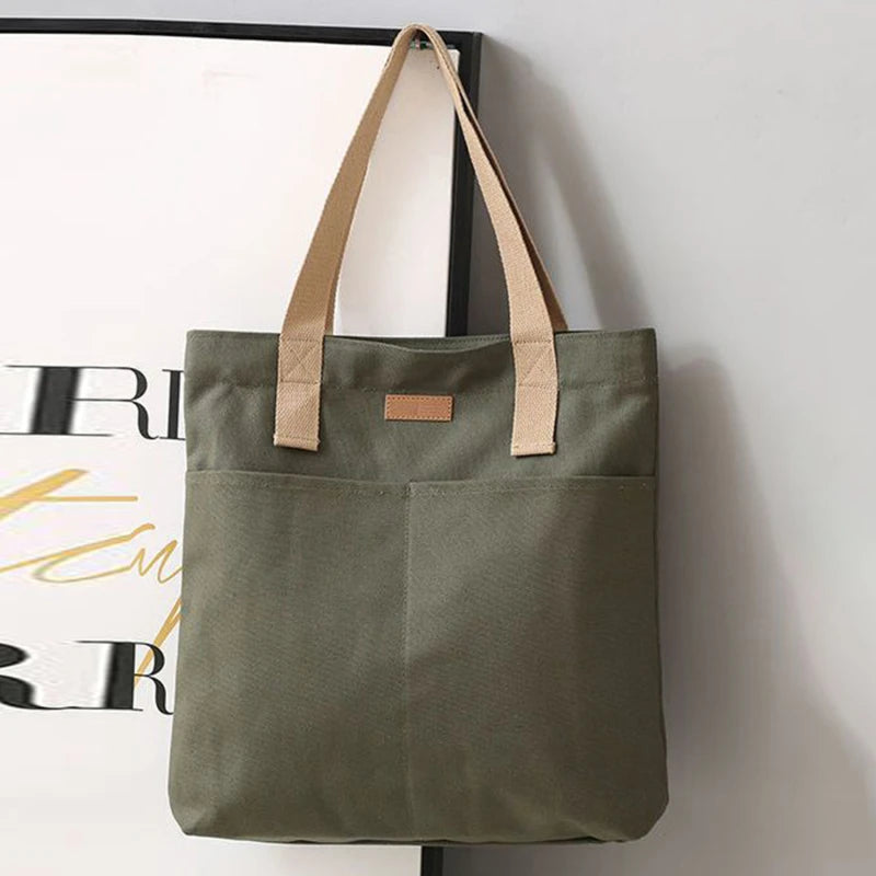 Minimalistic Canvas Tote