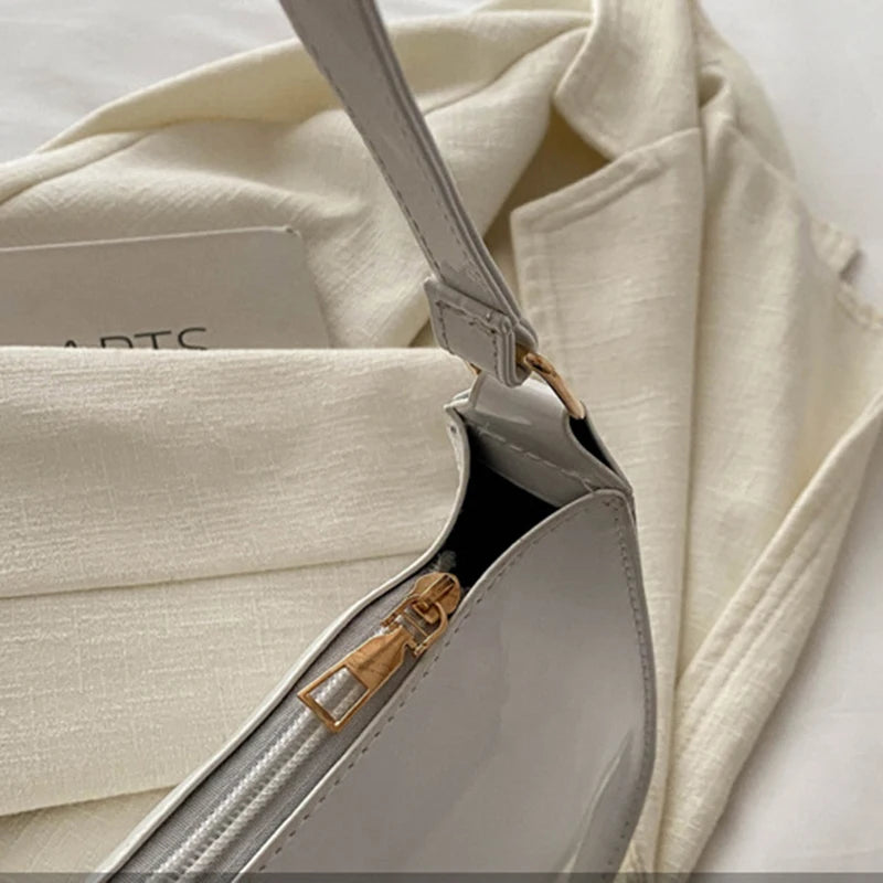 Retro PU Leather Shoulder Bag