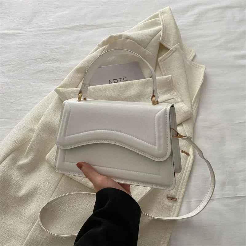 PU Leather Messenger Bag