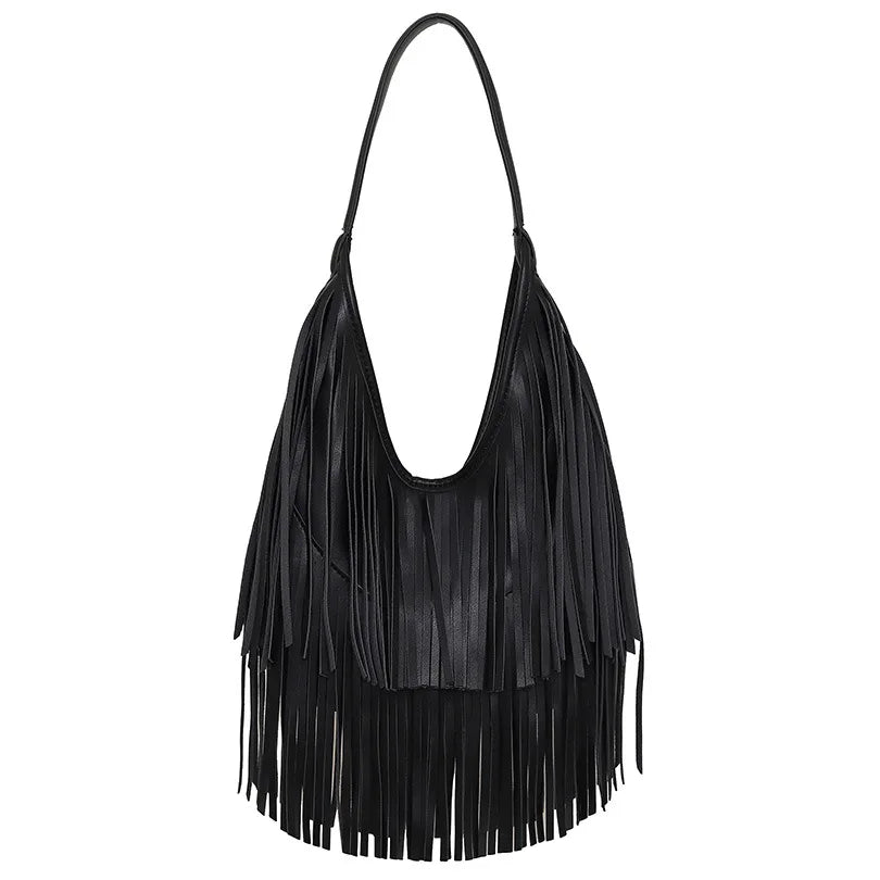 Tassels Shoulder Bag