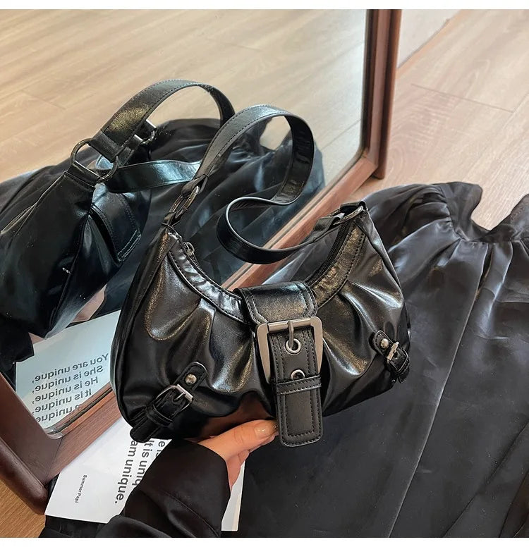 Retro Hobo Shoulder Bag