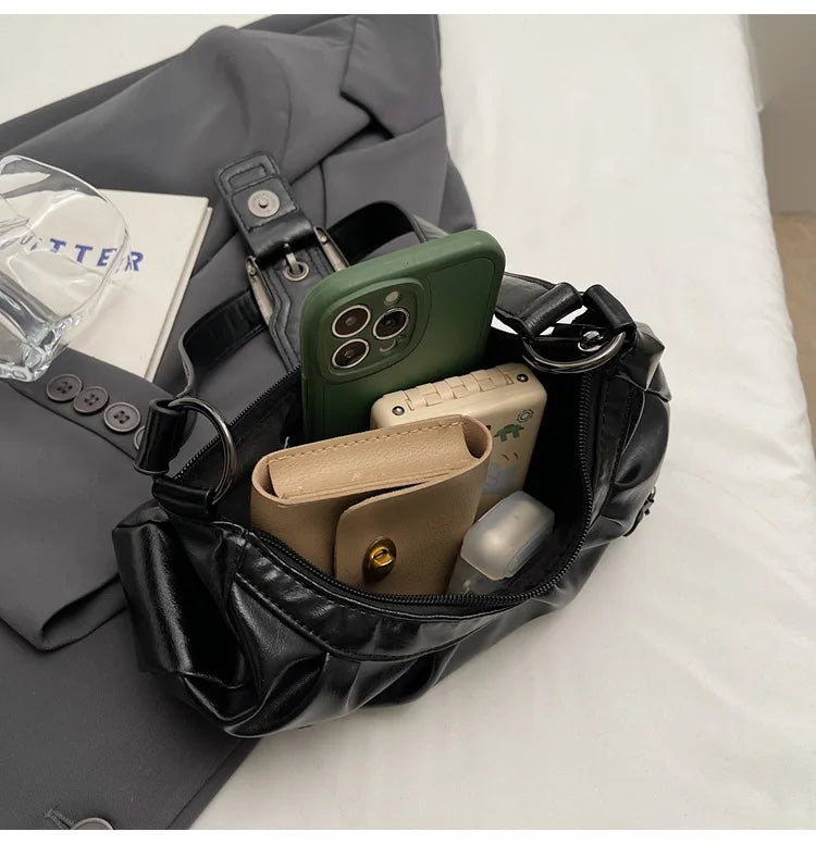 Retro Hobo Shoulder Bag