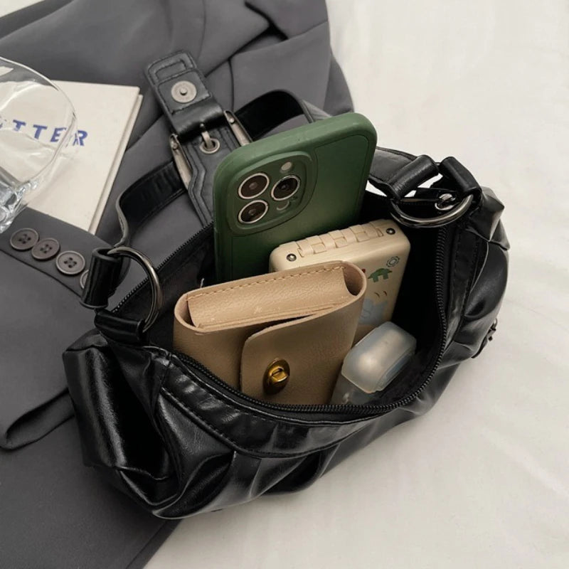 Retro Hobo Shoulder Bag