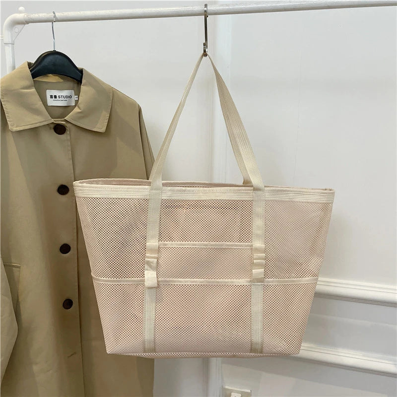 Mesh Beach Tote