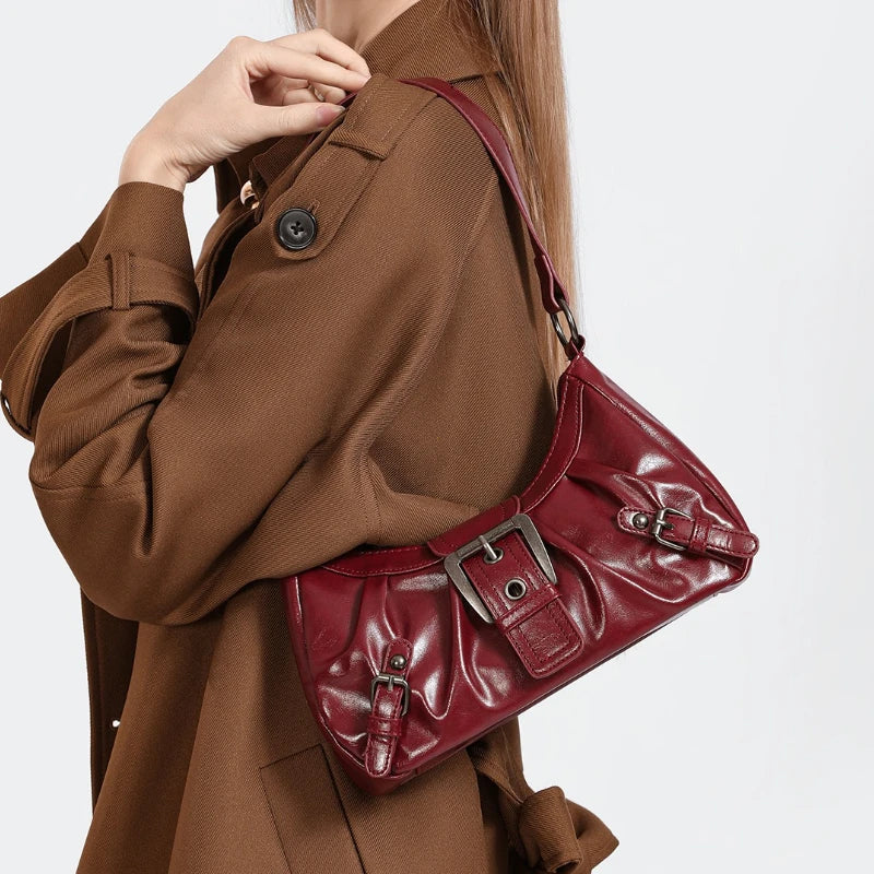 Retro Hobo Shoulder Bag