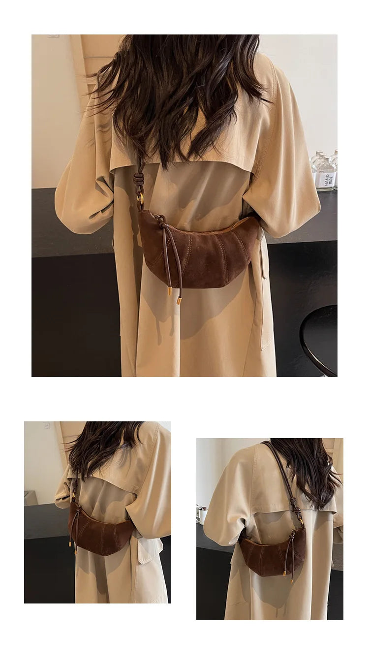 Velvet Messenger Bag