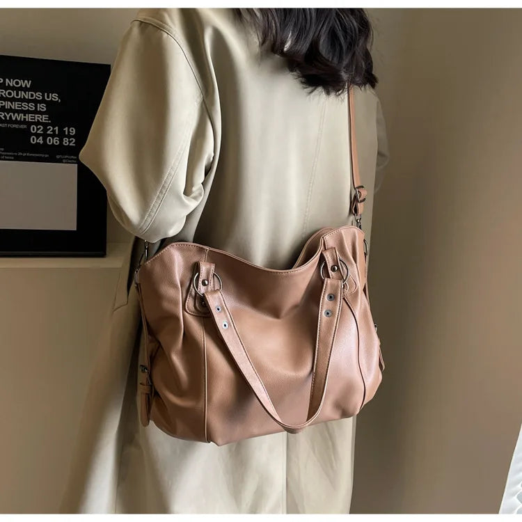 Compartment Shoulder Bag