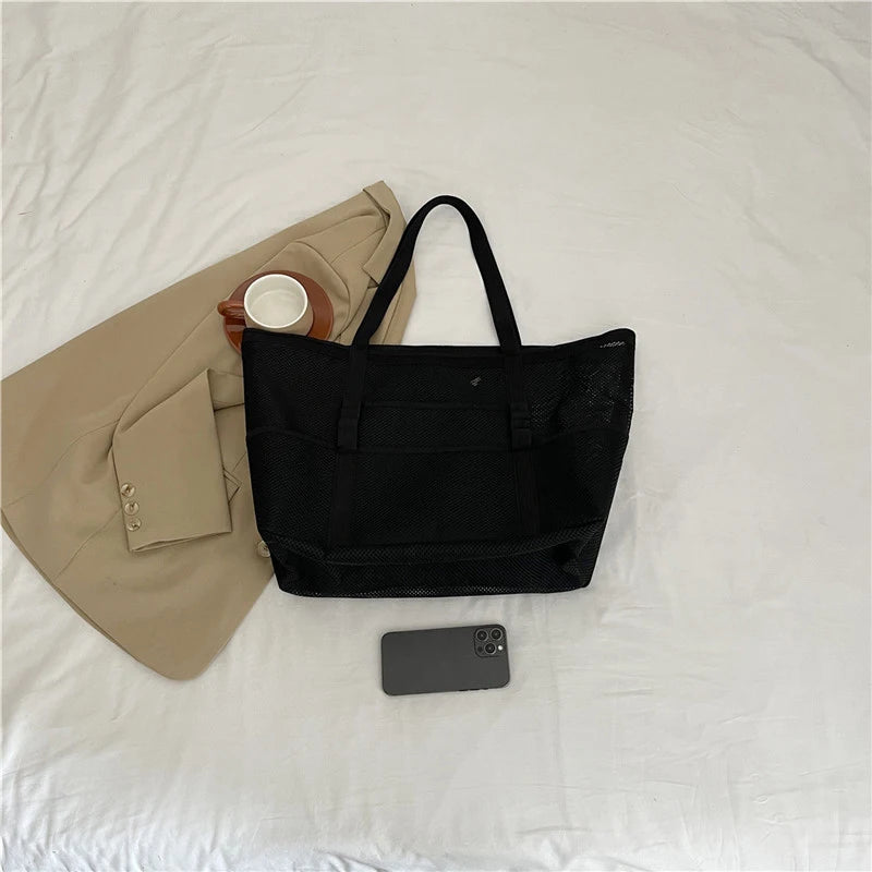 Mesh Beach Tote
