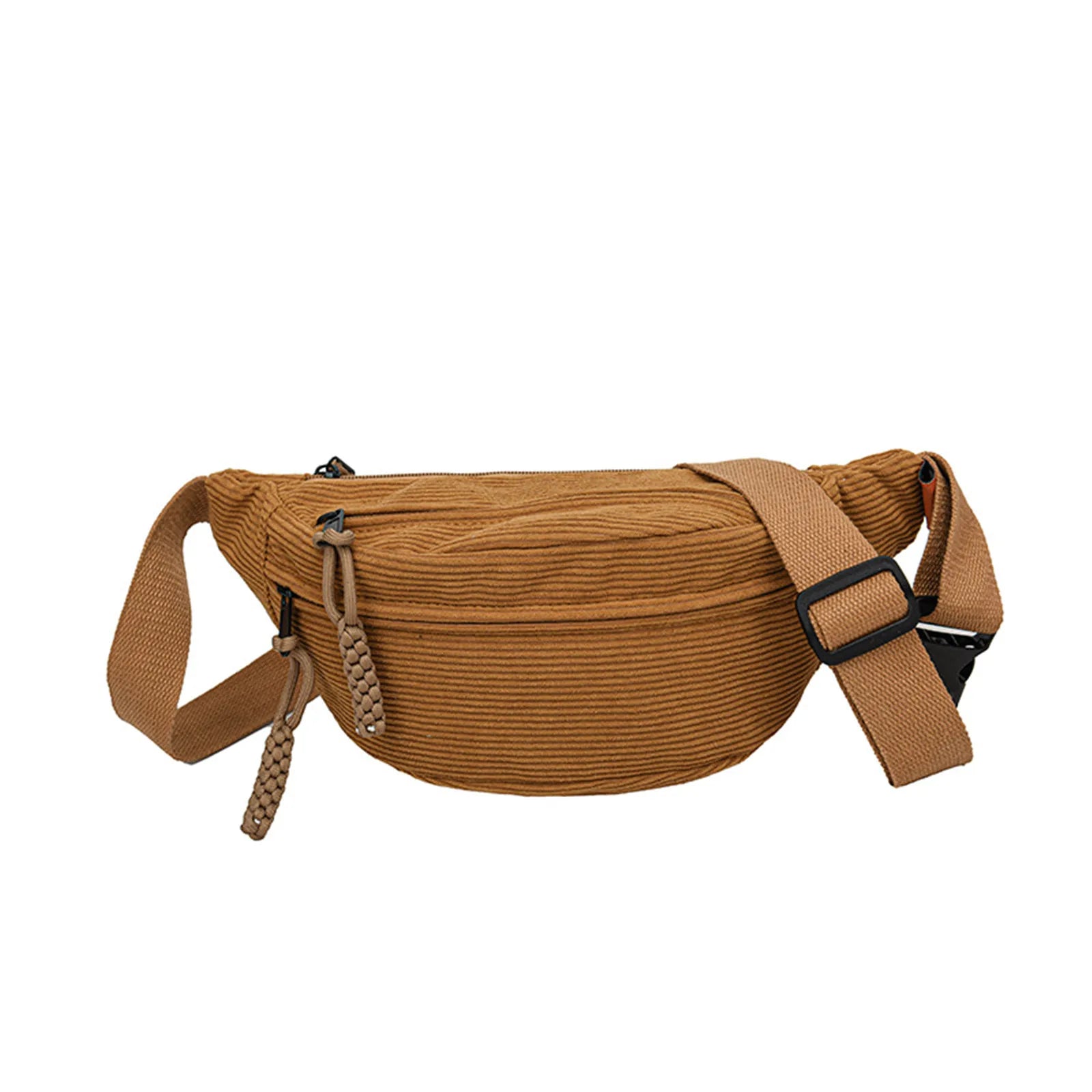Knitted Zip Belt Fanny