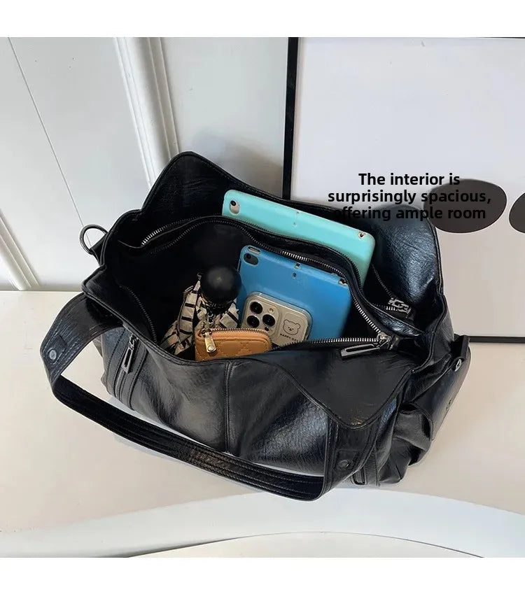 Compartment Shoulder Bag