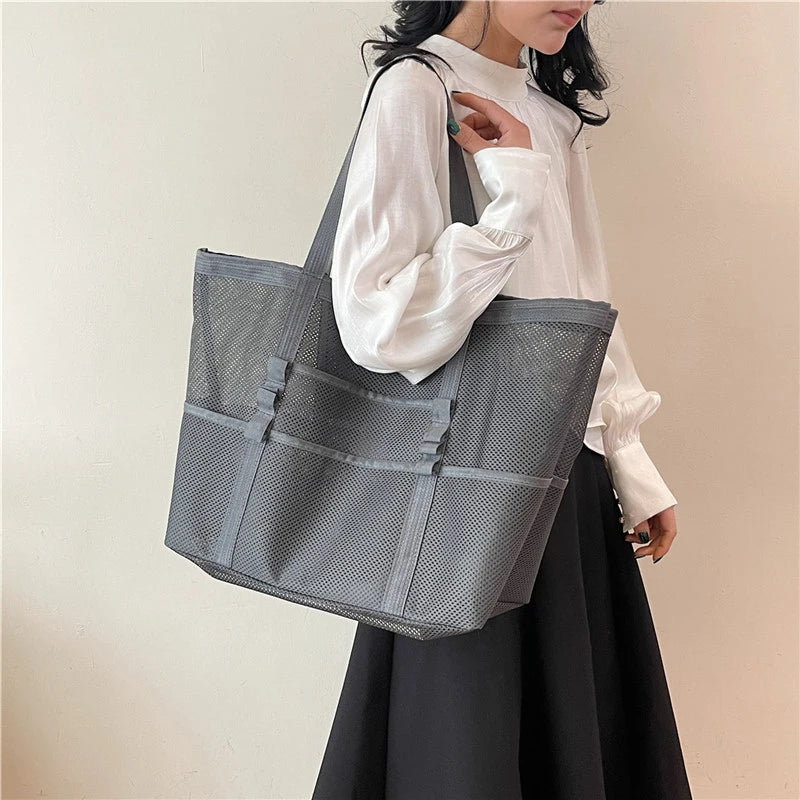 Mesh Beach Tote