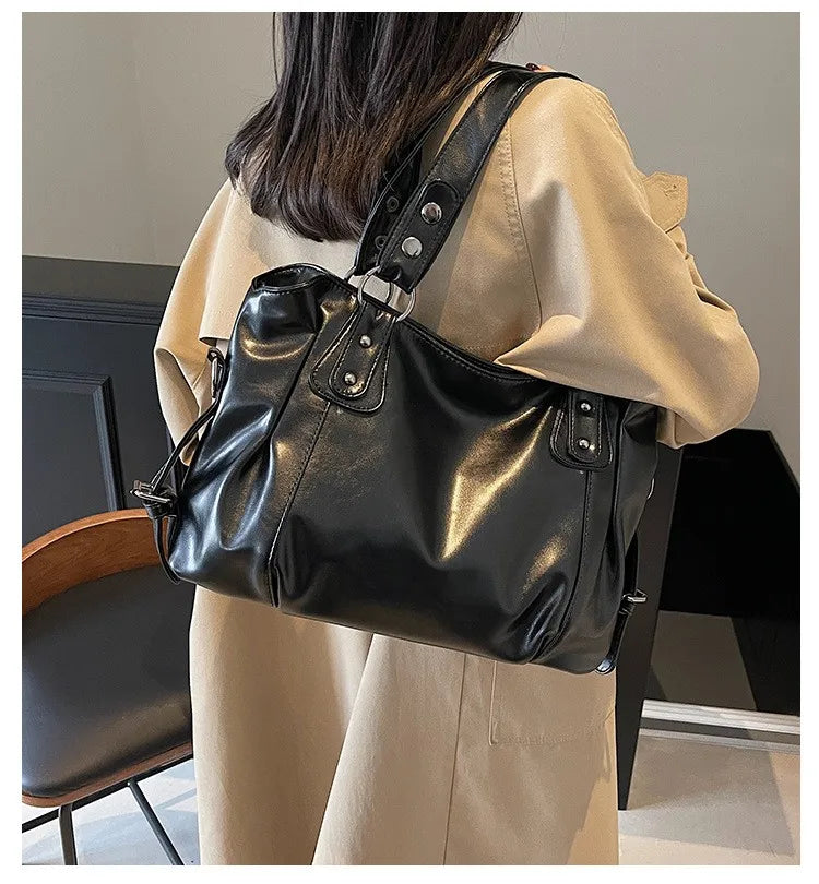 Compartment Shoulder Bag