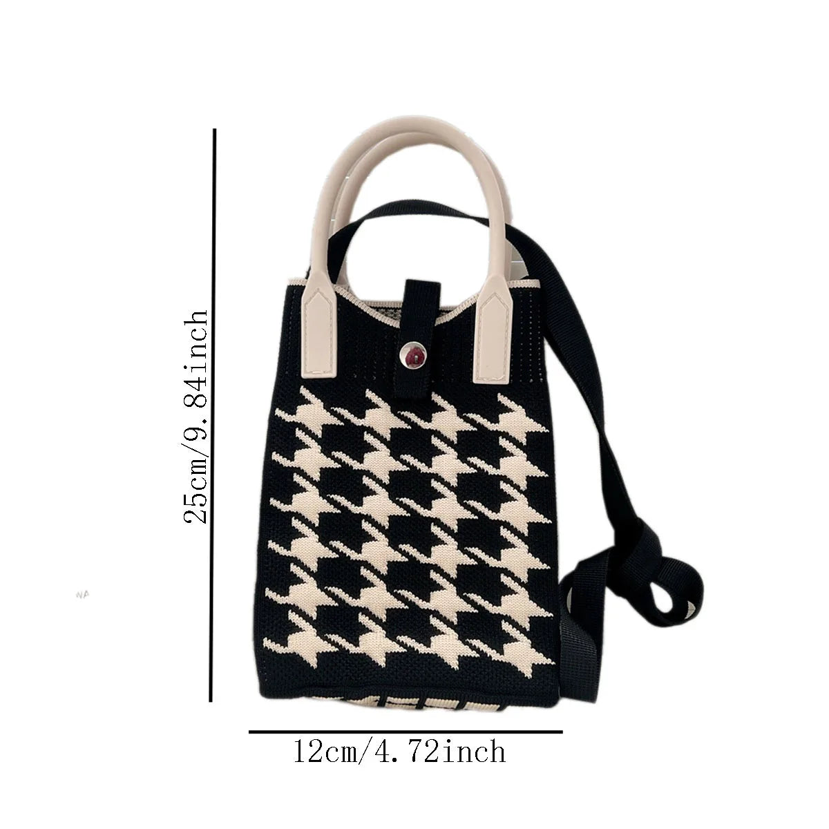 Knitted Crossbody Shoulder Bag