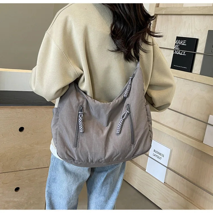 Soft Cloth Shoulder Bag
