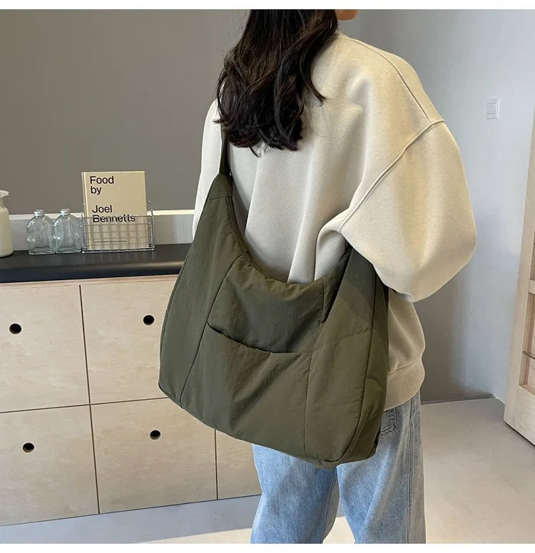 Soft Cloth Shoulder Bag