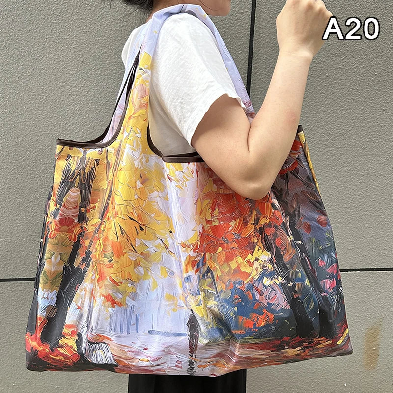 Floral Foldable Tote