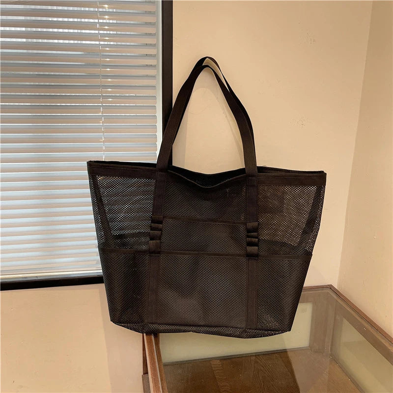 Mesh Beach Tote