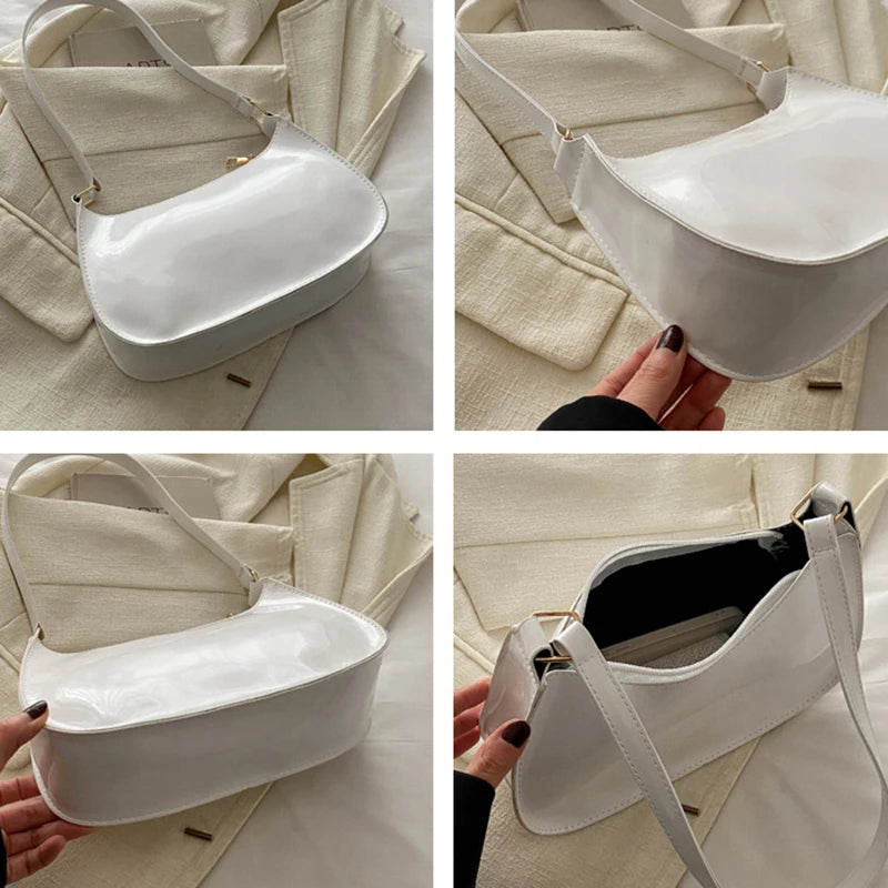 Retro PU Leather Shoulder Bag