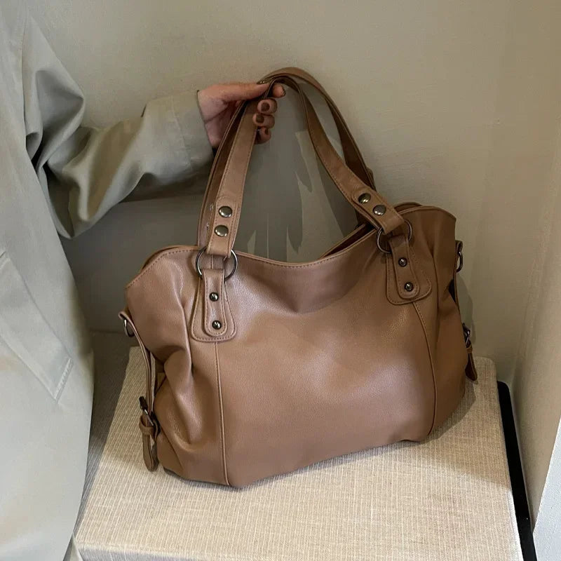 Compartment Shoulder Bag