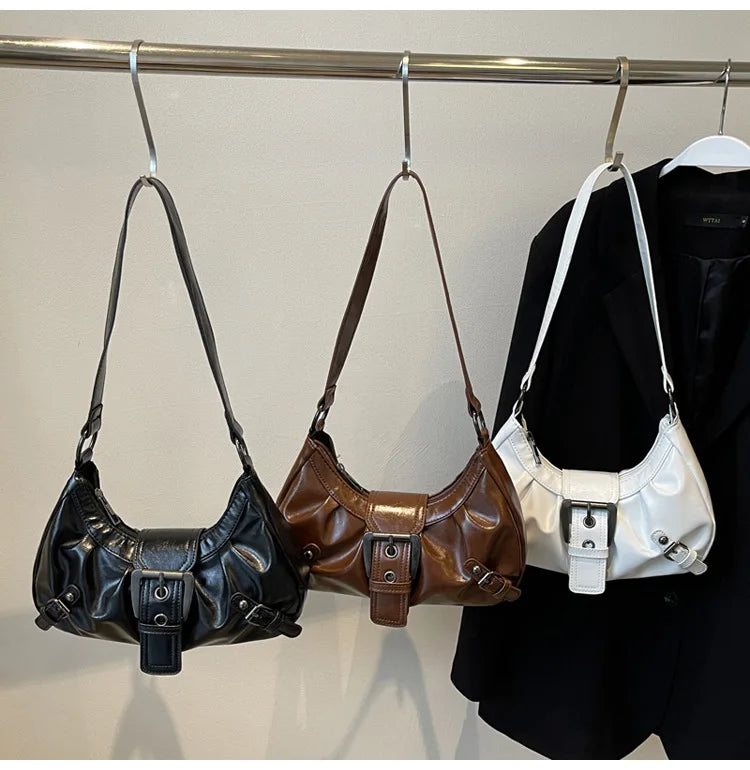 Retro Hobo Shoulder Bag