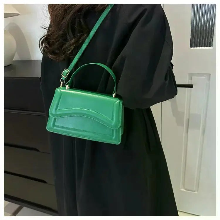 PU Leather Messenger Bag