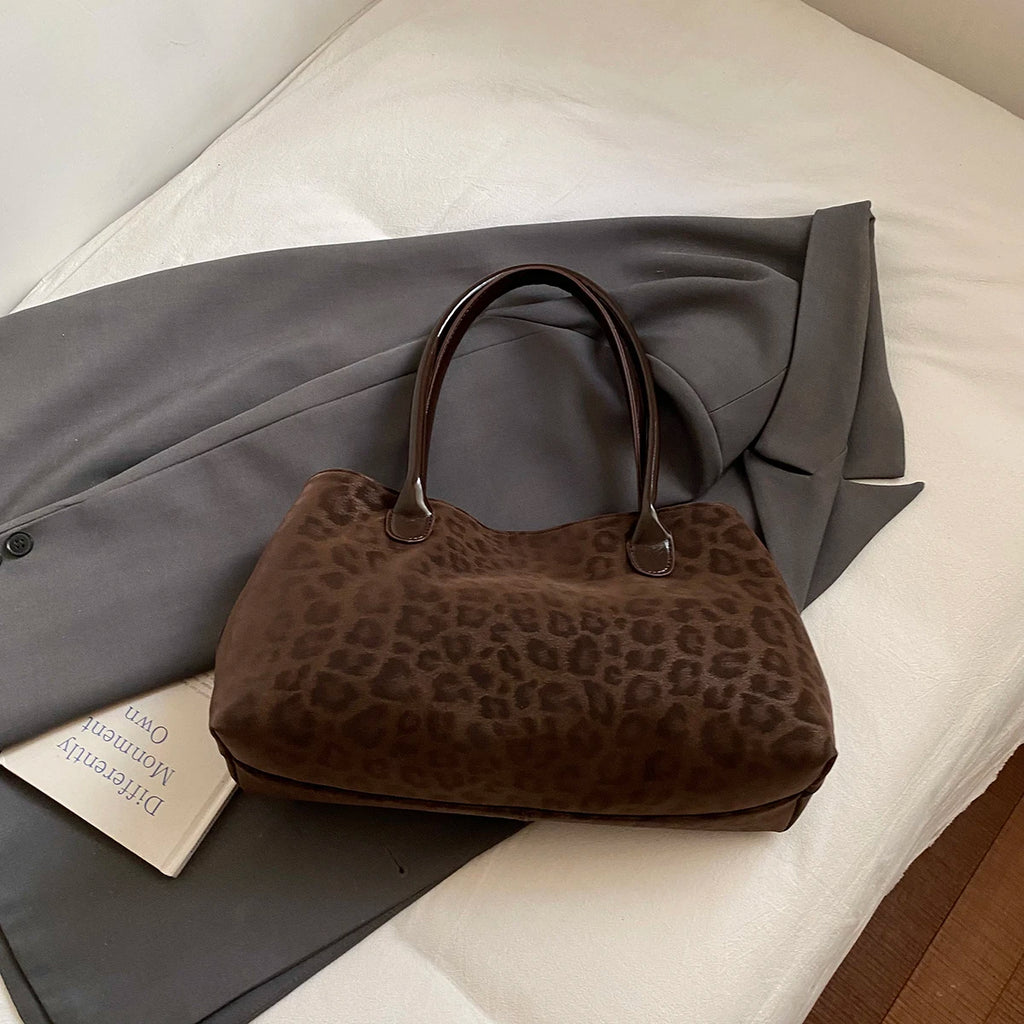 Leopard Print Shoulder Bag