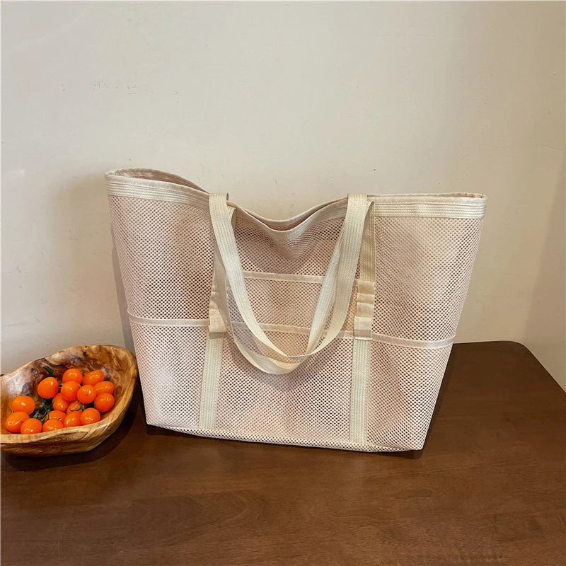 Mesh Beach Tote