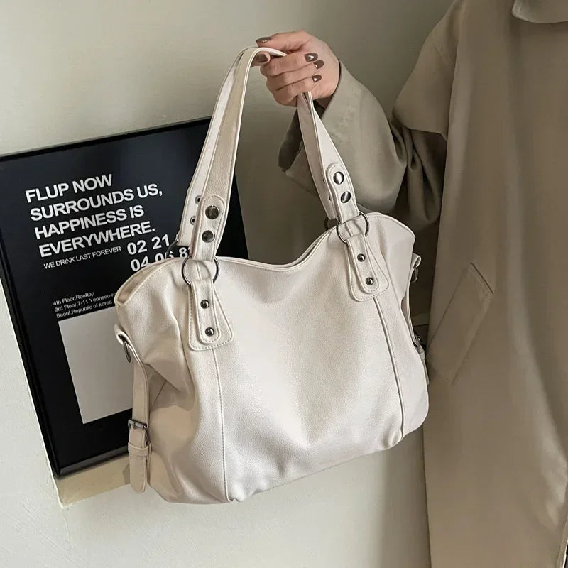 Compartment Shoulder Bag