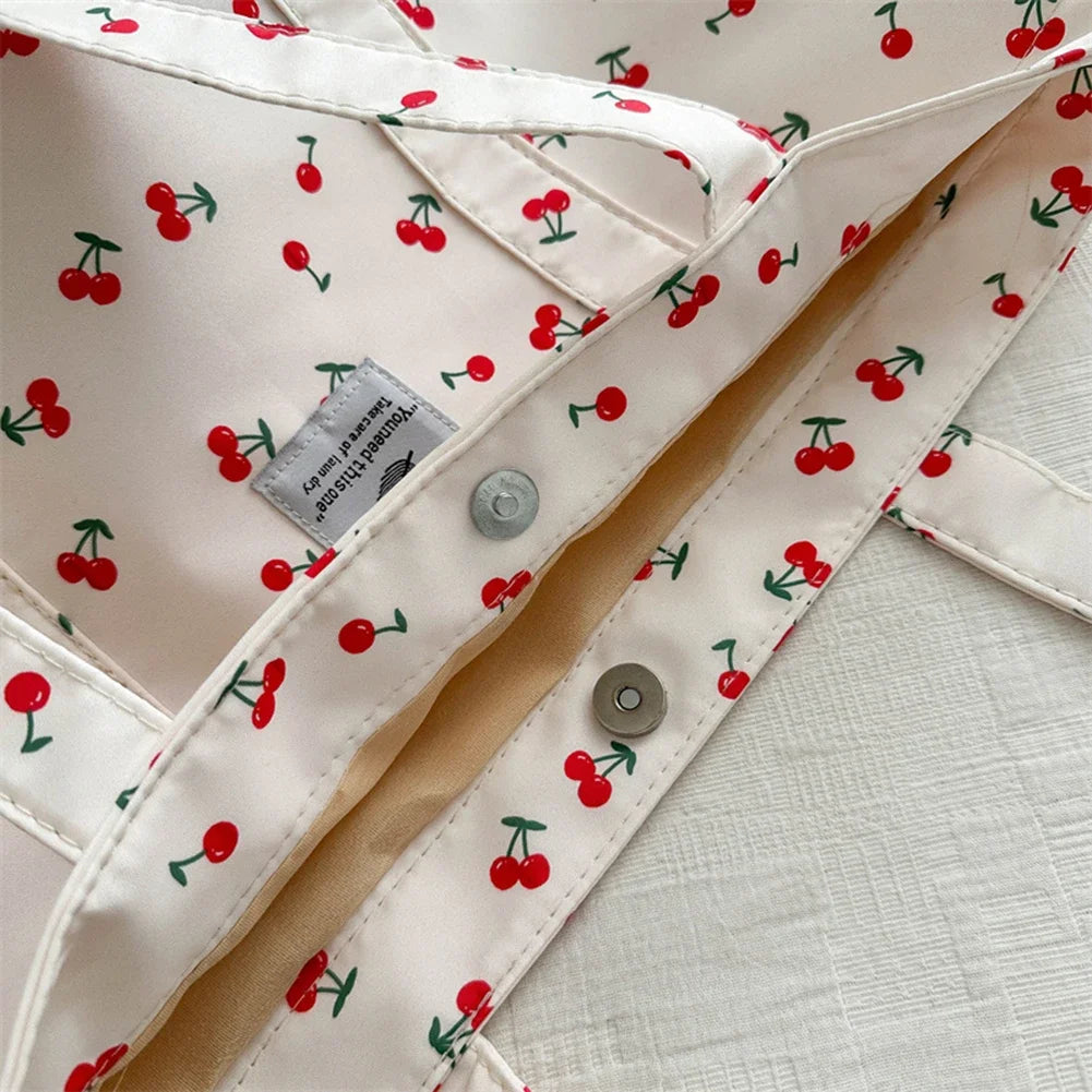 Strawberry Print Tote
