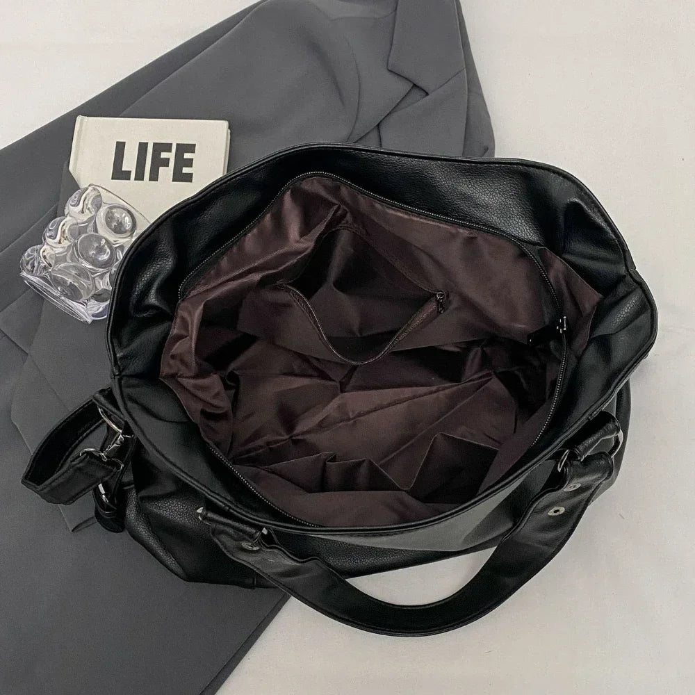 Compartment Shoulder Bag