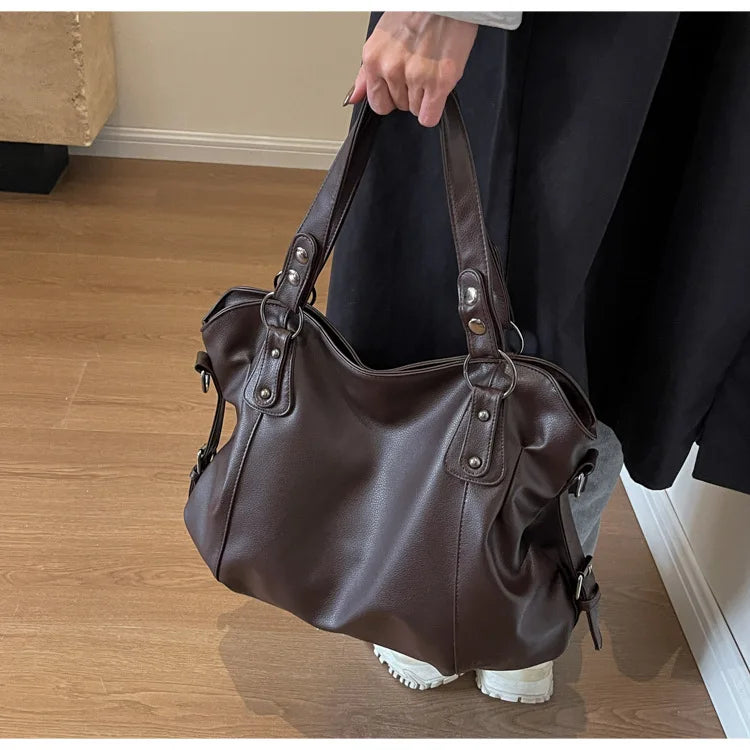 Compartment Shoulder Bag