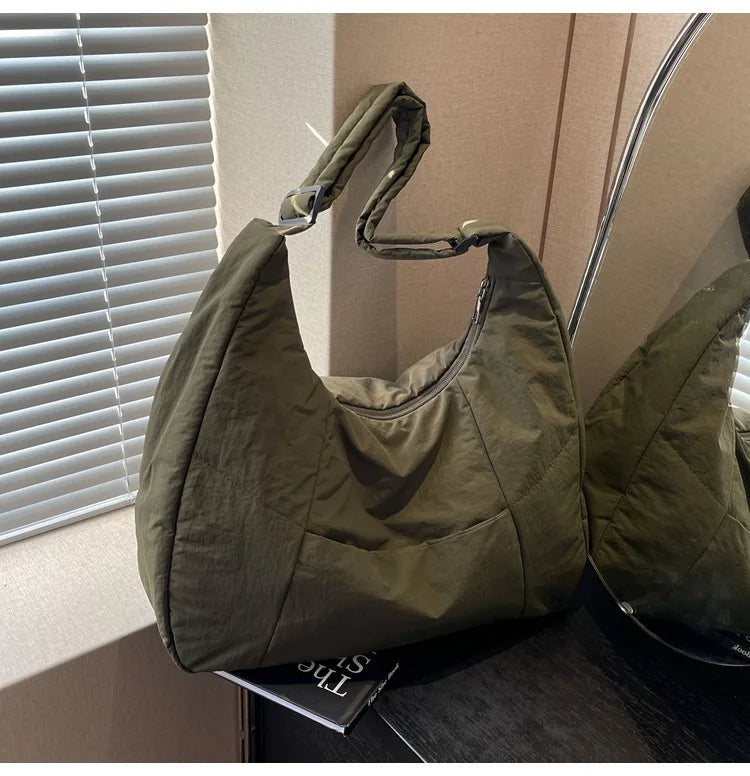 Soft Cloth Shoulder Bag