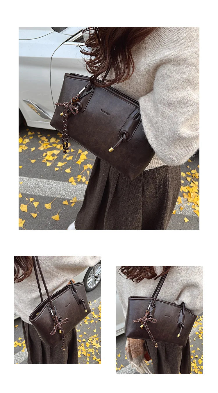 Retro Square Shoulder Bag