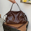 Duffle-Style Shoulder Bag